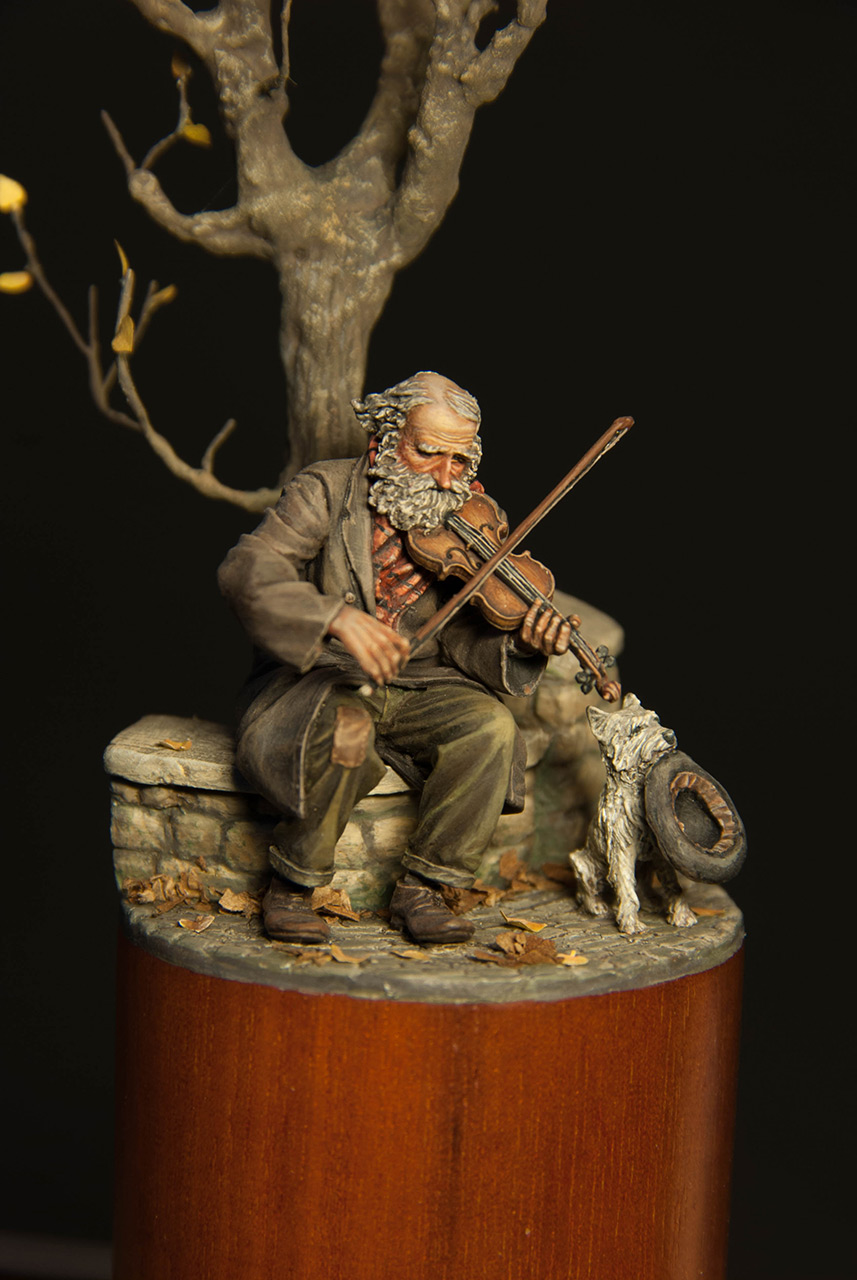 Dioramas and Vignettes: The old fiddler, photo #8