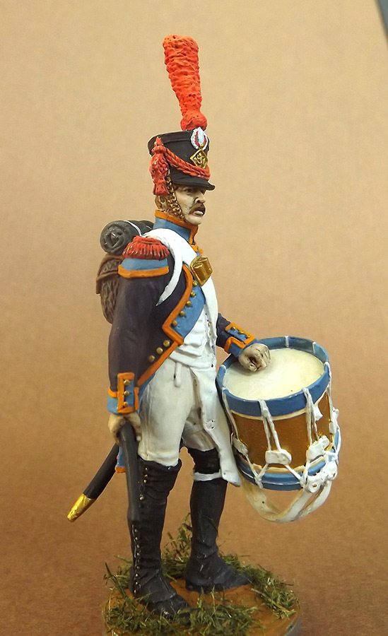 Figures: Drummer, grenadier coy of 57th line inf. regt. France 1809-12, photo #2