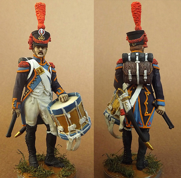 Figures: Drummer, grenadier coy of 57th line inf. regt. France 1809-12