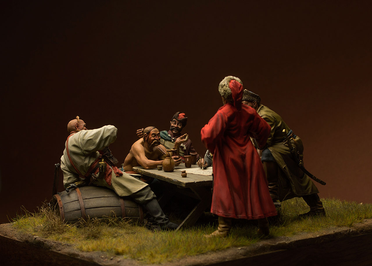 Dioramas and Vignettes: Zaporozhian cossacks, photo #5