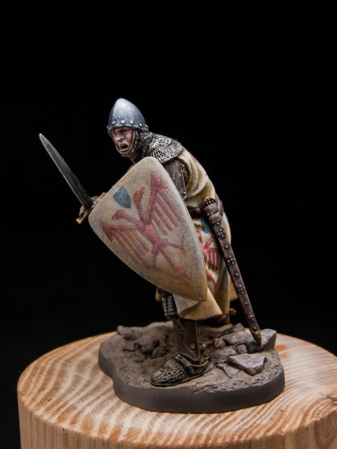Figures: Italian knight, early XIV cent., photo #2