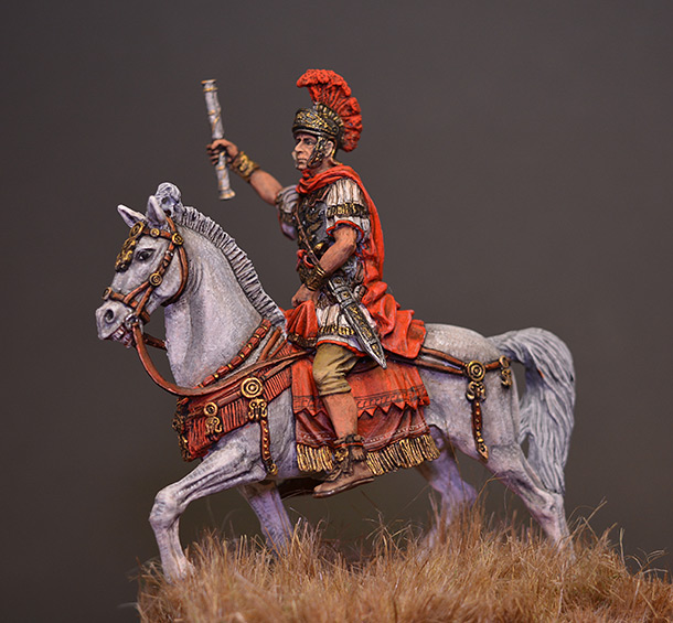 Figures: Mounted Roman warlord, I A.D.