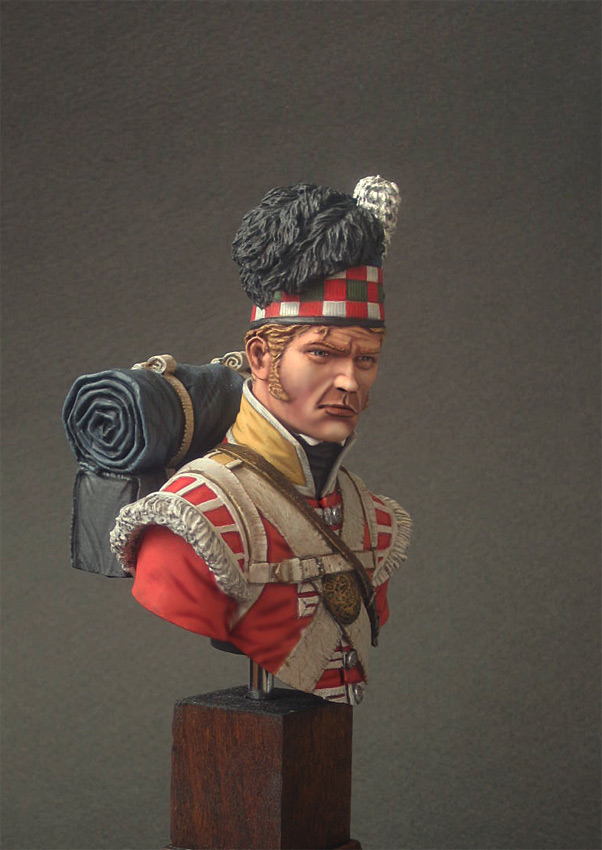 Figures: Highlander of 92nd regt., Waterloo, photo #3