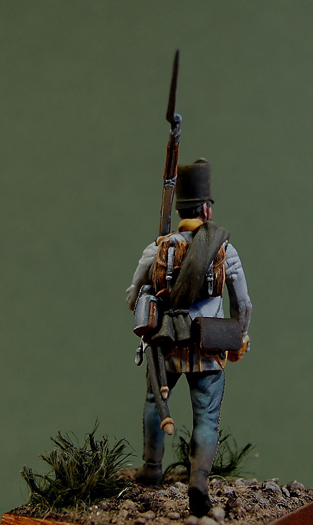 Фигурки: Фузилер 2 полка Hiller, Австрия, 1812, фото #5