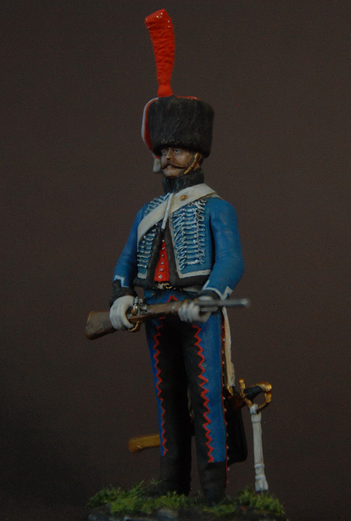 Figures: French hussar, elite coy, 8th regt., 1808, photo #2