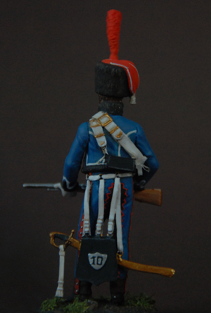 Figures: French hussar, elite coy, 8th regt., 1808, photo #3