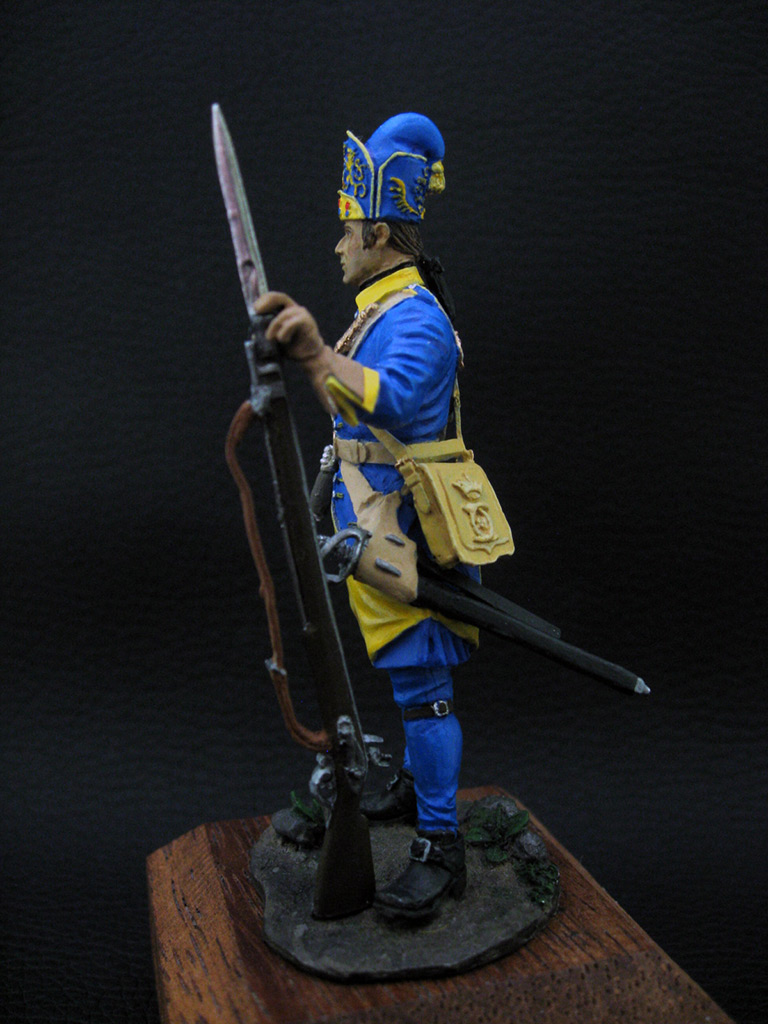 Figures: Grenadier, Mellin regt., Sweden, 1702-10, photo #3