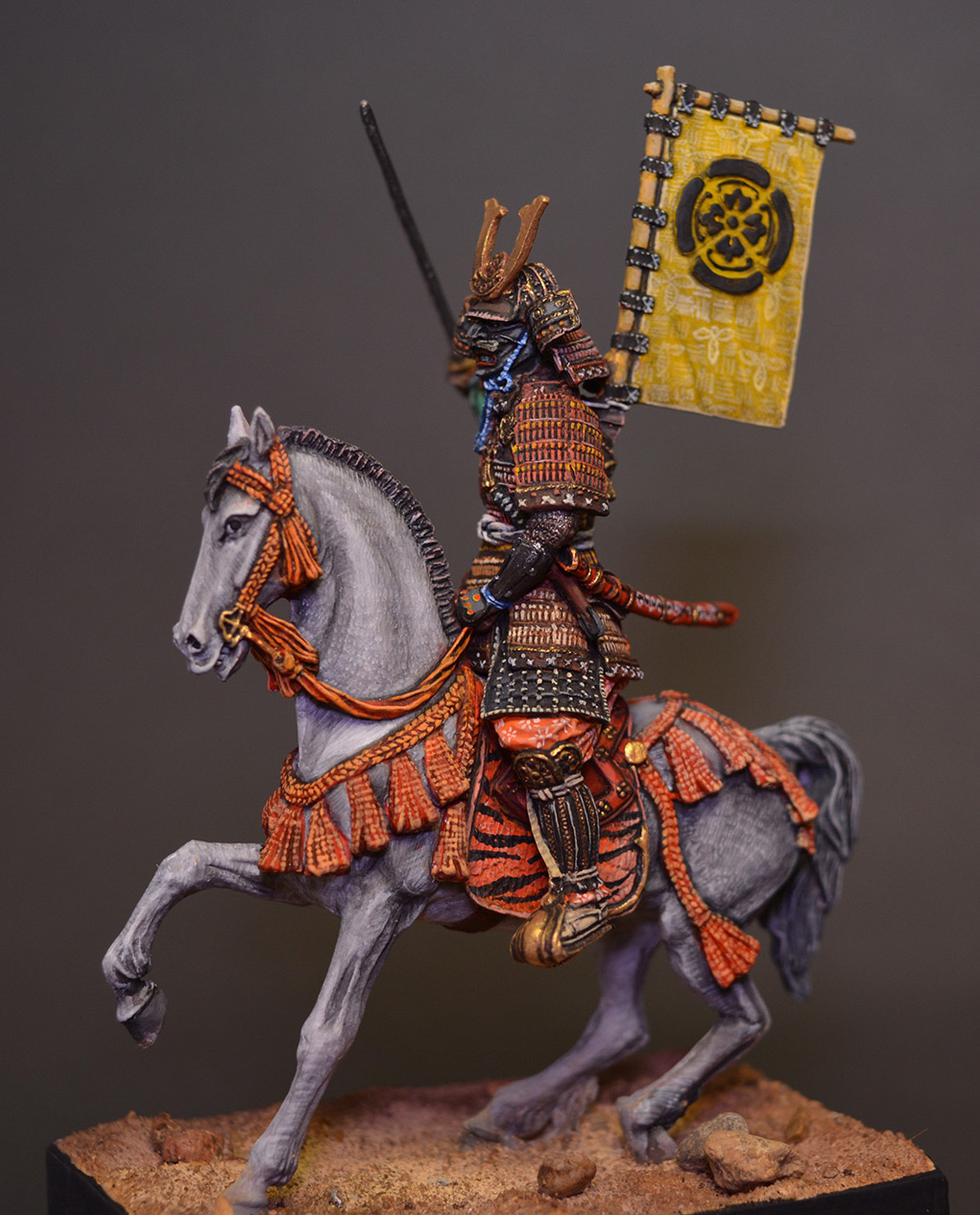 Фигурки: Конный самурай клана Ода, XVI-XVII вв., фото #1