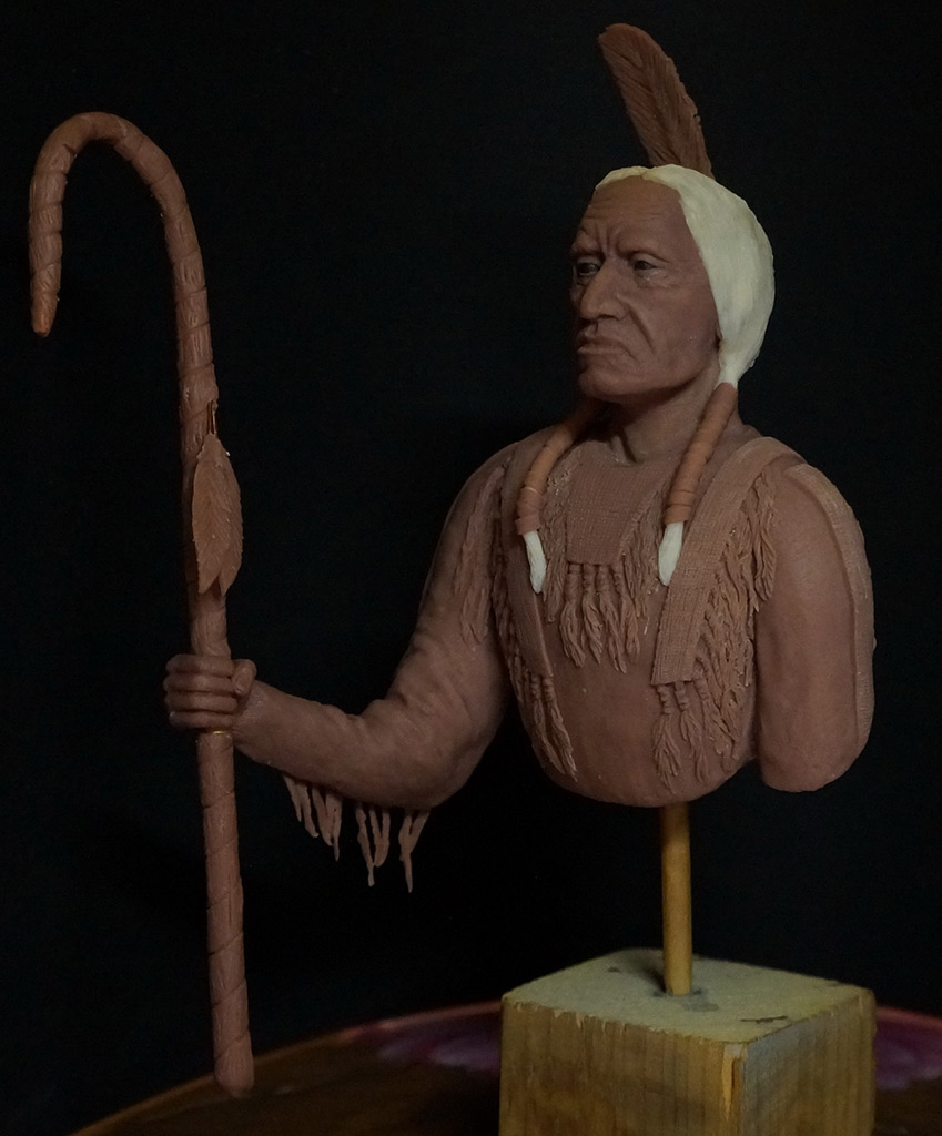 Sculpture: Sioux indian, photo #1