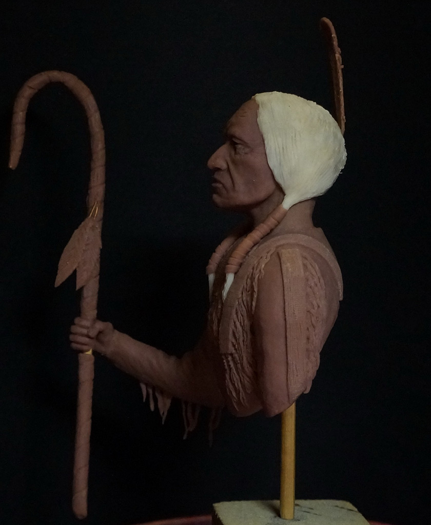 Sculpture: Sioux indian, photo #3