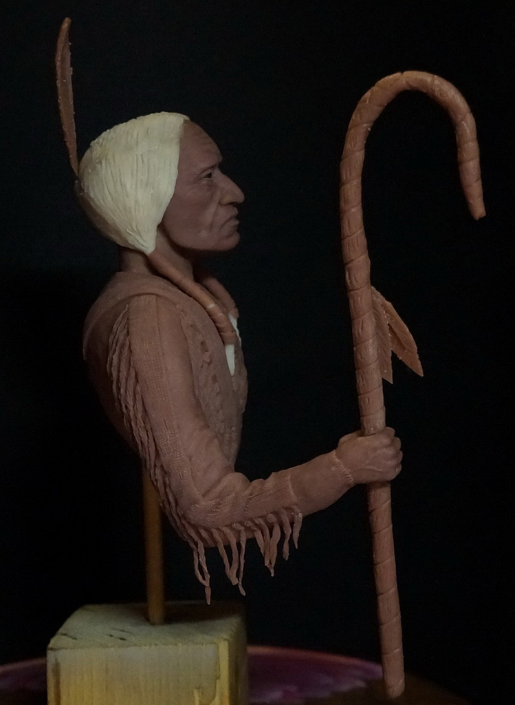 Sculpture: Sioux indian, photo #5