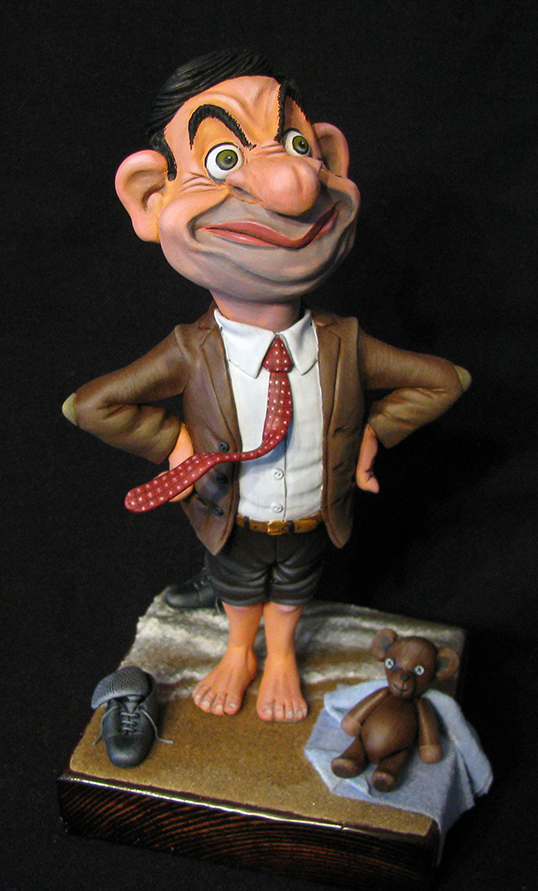 Sculpture: Mr. Bean at rest, photo #1