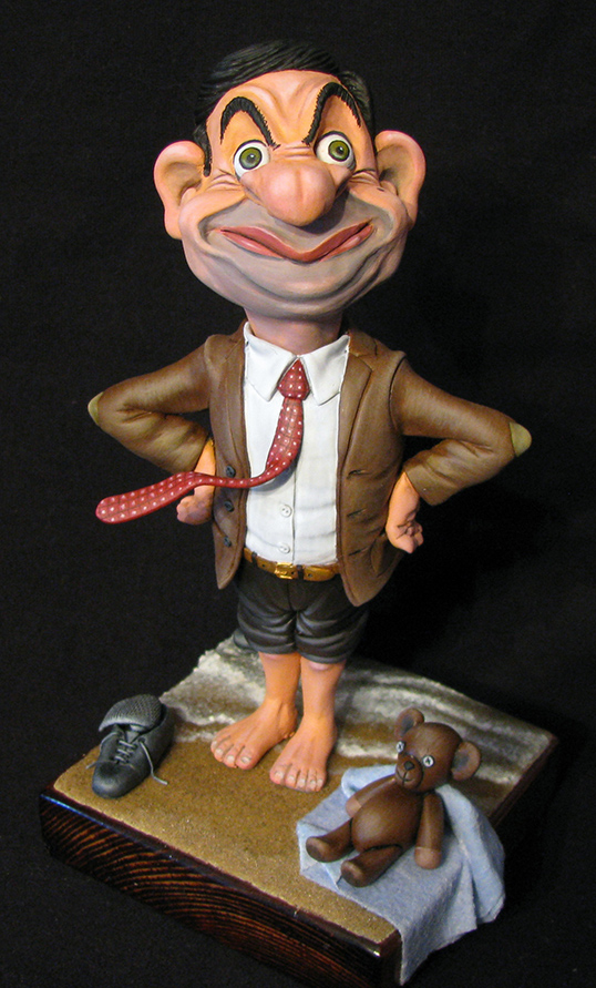 Sculpture: Mr. Bean at rest, photo #2