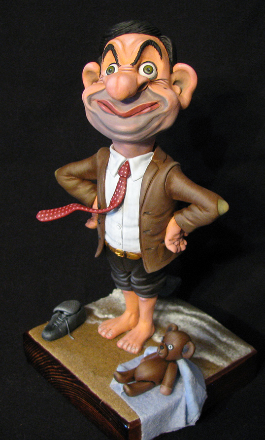 Sculpture: Mr. Bean at rest, photo #3