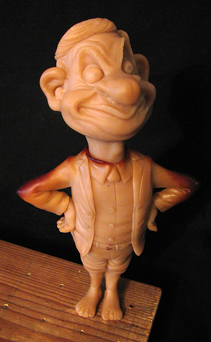 Sculpture: Mr. Bean at rest, photo #8