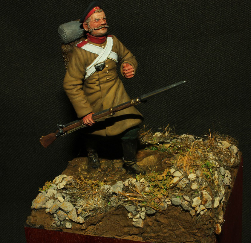 Figures: Russian grenadier, mid XIX cent., photo #1