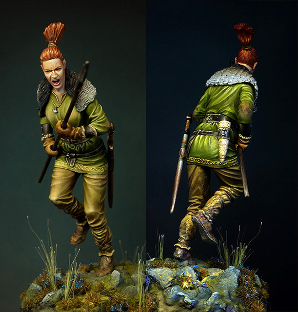 Figures: Female warrior