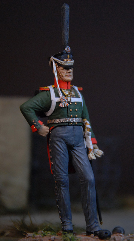 Фигурки: Обер-офицер, Селенгинский пехотный полк. 1812 г., фото #4