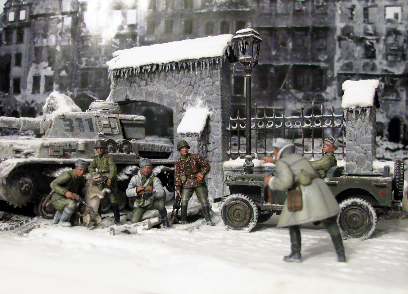 Dioramas and Vignettes: Cold morning, photo #1