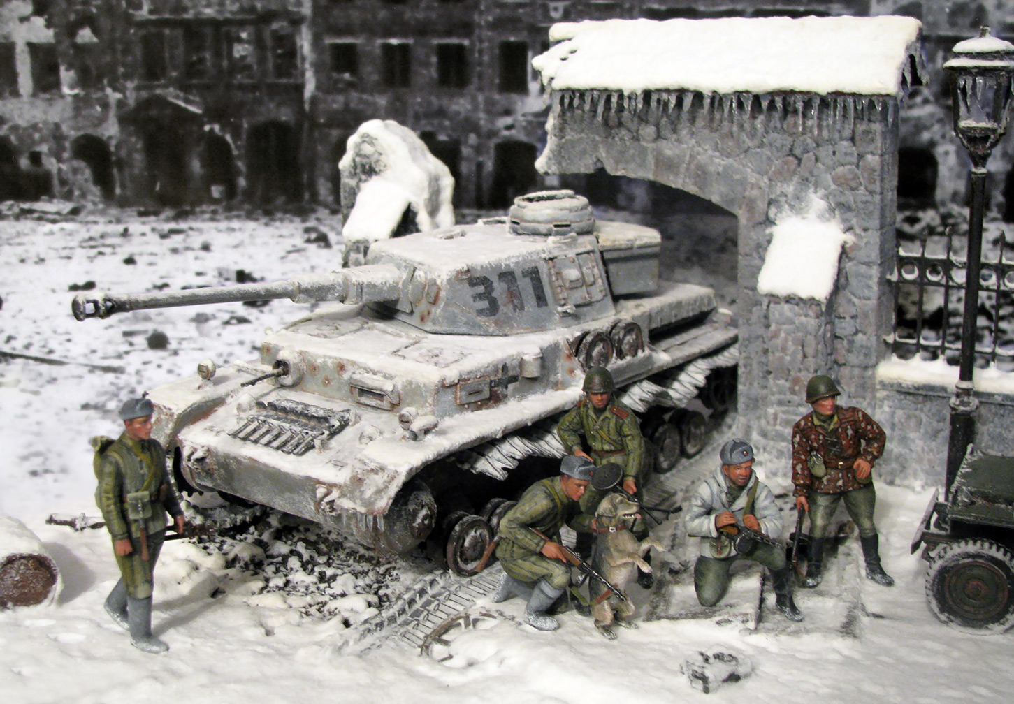 Dioramas and Vignettes: Cold morning, photo #7