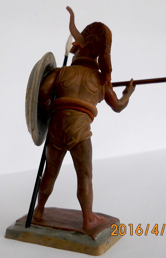 Sculpture: Romano-etruscan warrior, circa 600 BC, photo #2