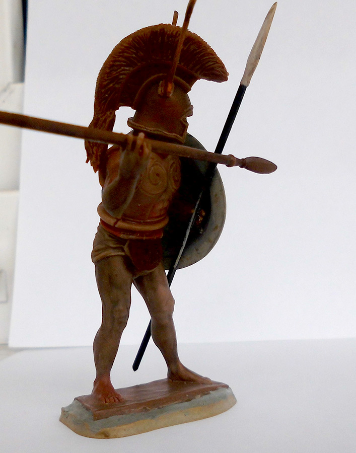 Sculpture: Romano-etruscan warrior, circa 600 BC, photo #5