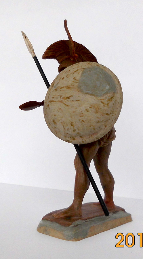 Sculpture: Romano-etruscan warrior, circa 600 BC, photo #6