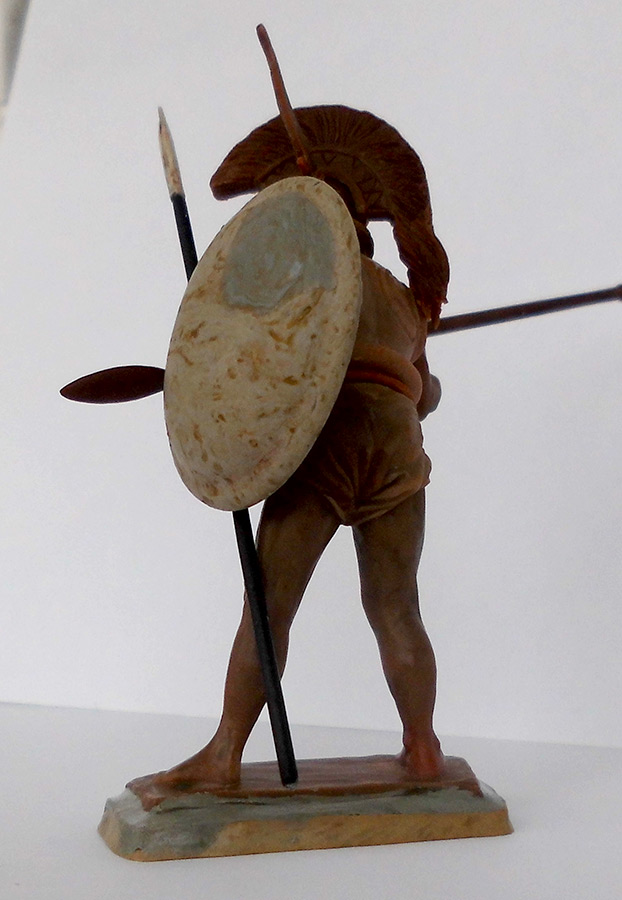 Sculpture: Romano-etruscan warrior, circa 600 BC, photo #7