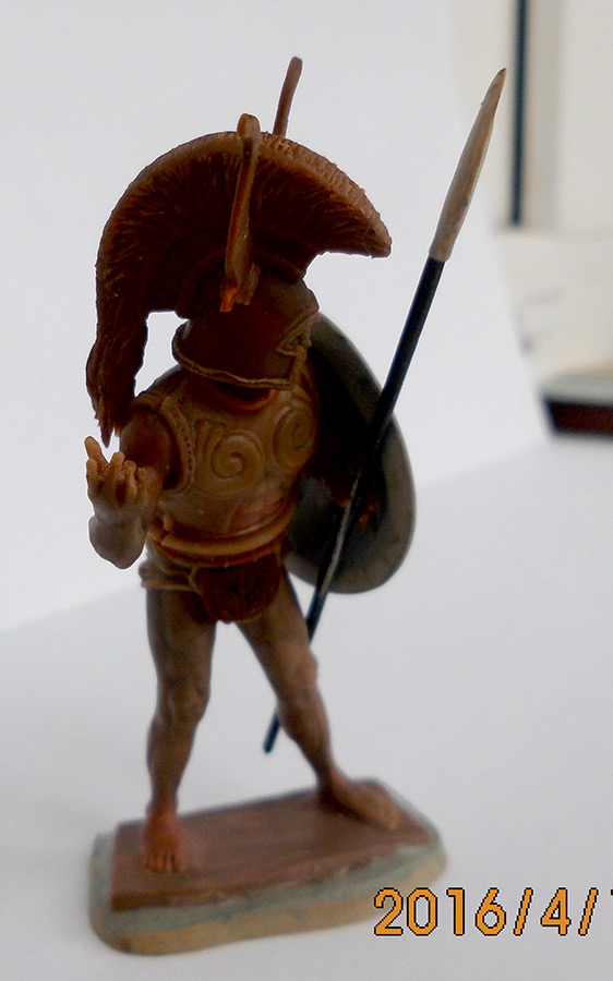 Sculpture: Romano-etruscan warrior, circa 600 BC, photo #8