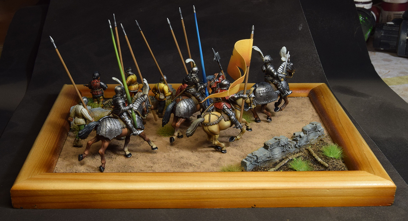 Dioramas and Vignettes: Medieval soldiers at march, photo #3