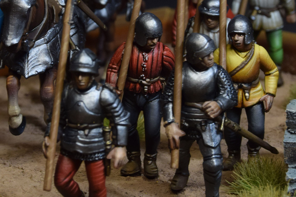 Dioramas and Vignettes: Medieval soldiers at march, photo #5