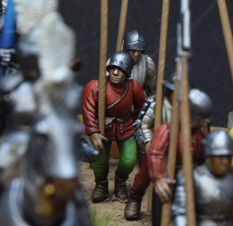 Dioramas and Vignettes: Medieval soldiers at march, photo #8