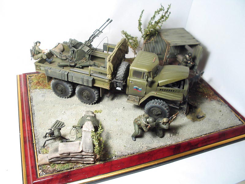 Dioramas and Vignettes: Alert at the checkpoint, photo #1