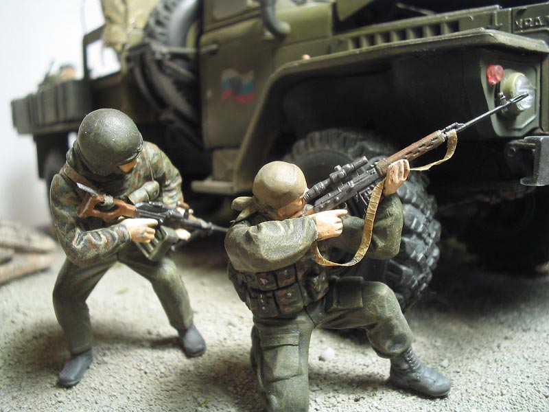 Dioramas and Vignettes: Alert at the checkpoint, photo #12