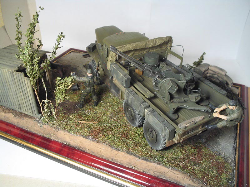 Dioramas and Vignettes: Alert at the checkpoint, photo #2