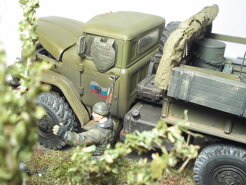 Dioramas and Vignettes: Alert at the checkpoint, photo #3