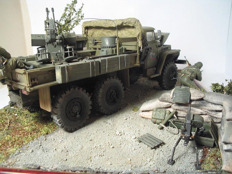 Dioramas and Vignettes: Alert at the checkpoint, photo #8