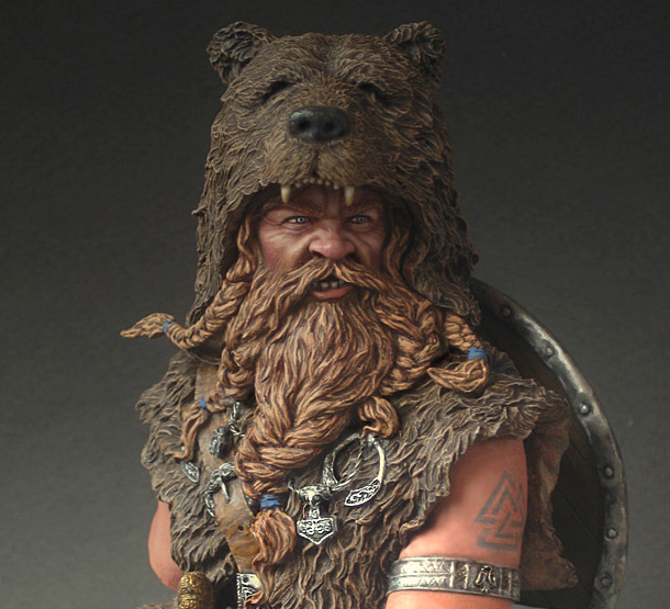Figures: Berserker viking