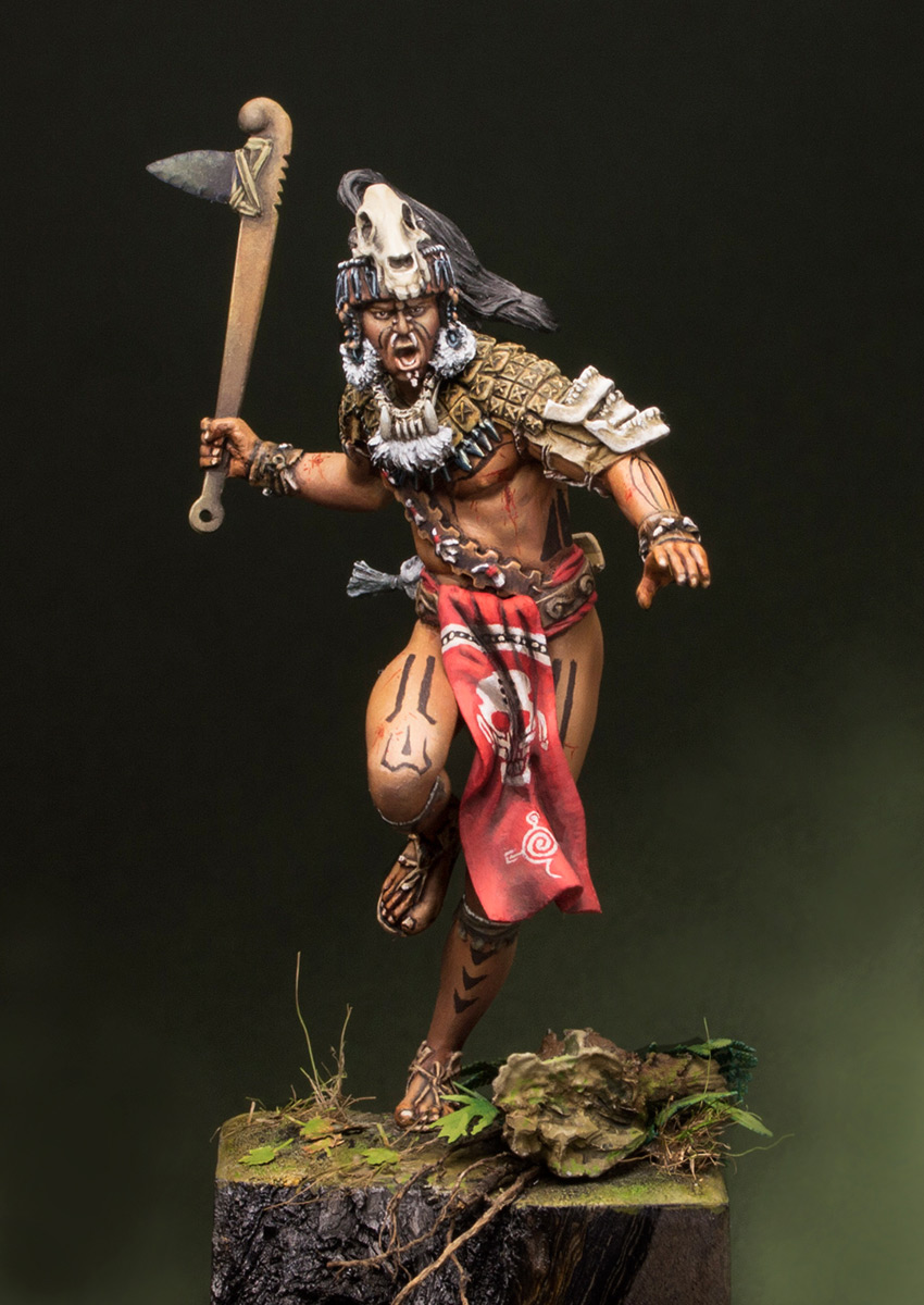 Figures: Maya warrior, photo #1