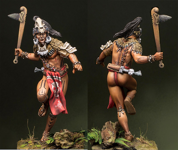 Figures: Maya warrior