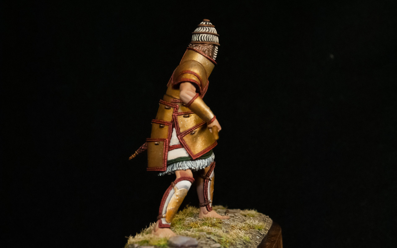 Figures: Mycenae warrior, XIV B.C., photo #17