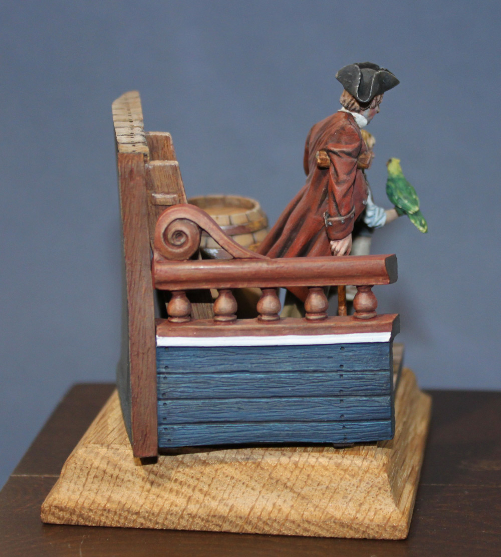 Dioramas and Vignettes: On the board of «Hispaniola», photo #1