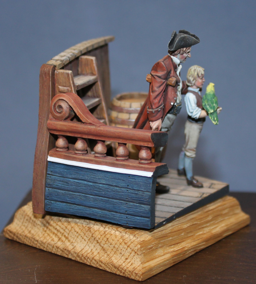 Dioramas and Vignettes: On the board of «Hispaniola», photo #2