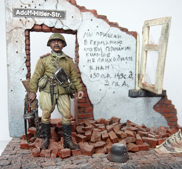 Dioramas and Vignettes: Tovarisch Sergeant Major