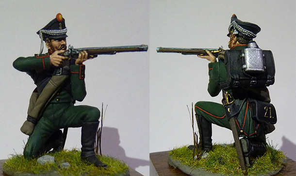 Figures: Chasseur, 21th regt.