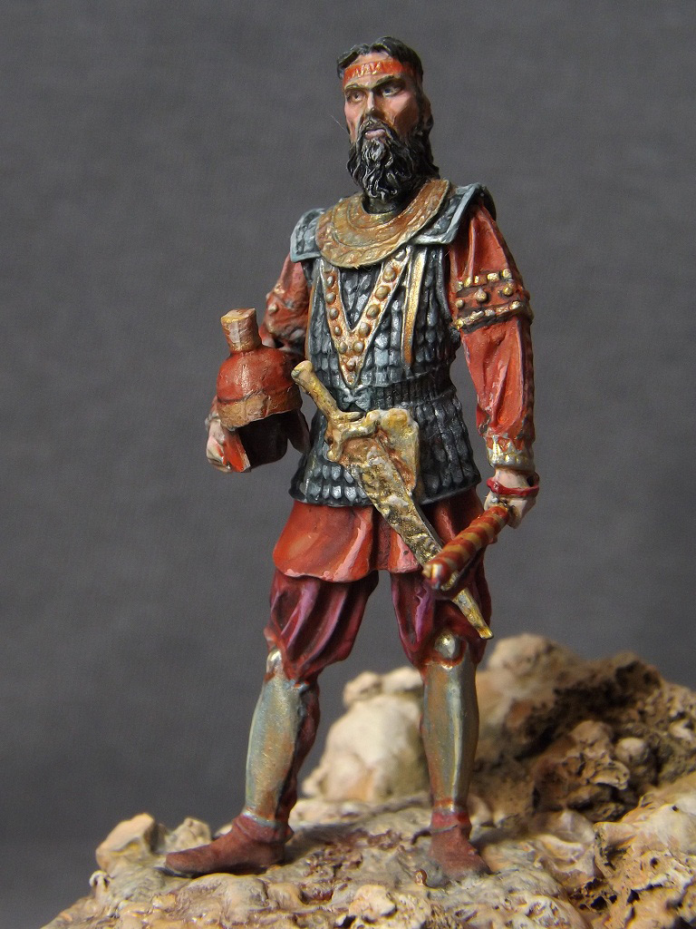 Figures: Scythian king, photo #6