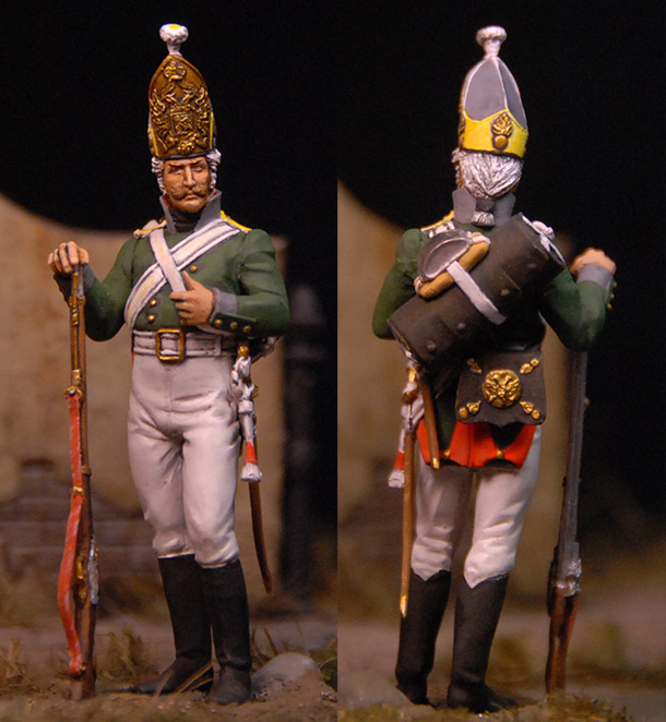 Figures: Grenadier, Selenginsky regt., 1805