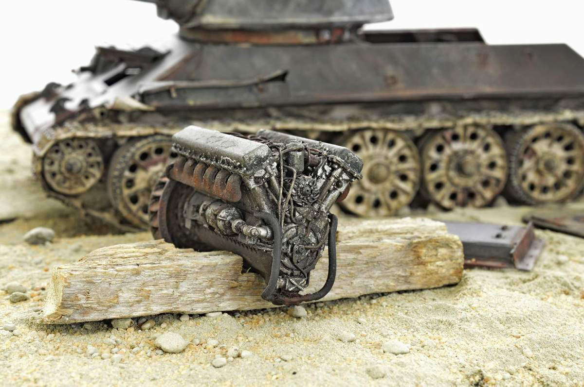 Dioramas and Vignettes: Т-34/76 «Sniper», 1942-2003, photo #23