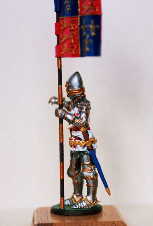 Фигурки: Английский рыцарь со знаменем, фото #2