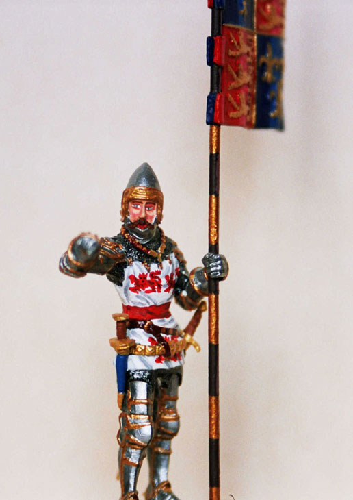 Фигурки: Английский рыцарь со знаменем, фото #3